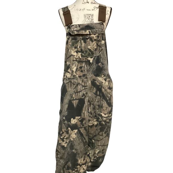 Redhead Camo Bib Overalls Camouflage Hunting Coveralls Size Large Tall - Picture 1 of 12